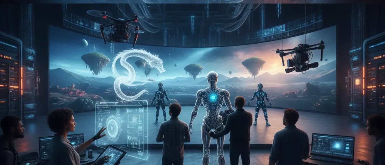 Beyond the Green Screen: Crafting Cinematic Experiences with Human-AI Synergy