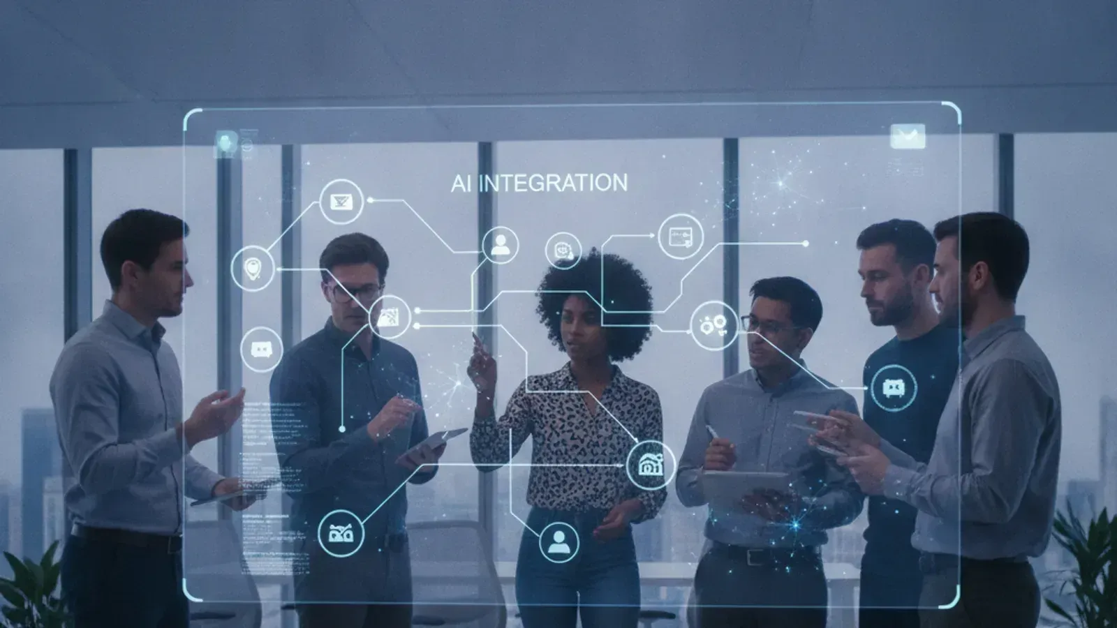 Kraavon team collaborating on AI-powered product strategy and design