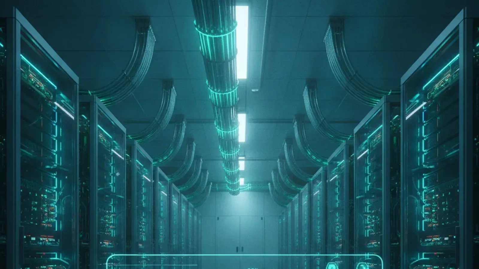 AI agents managing and optimizing a modern data center